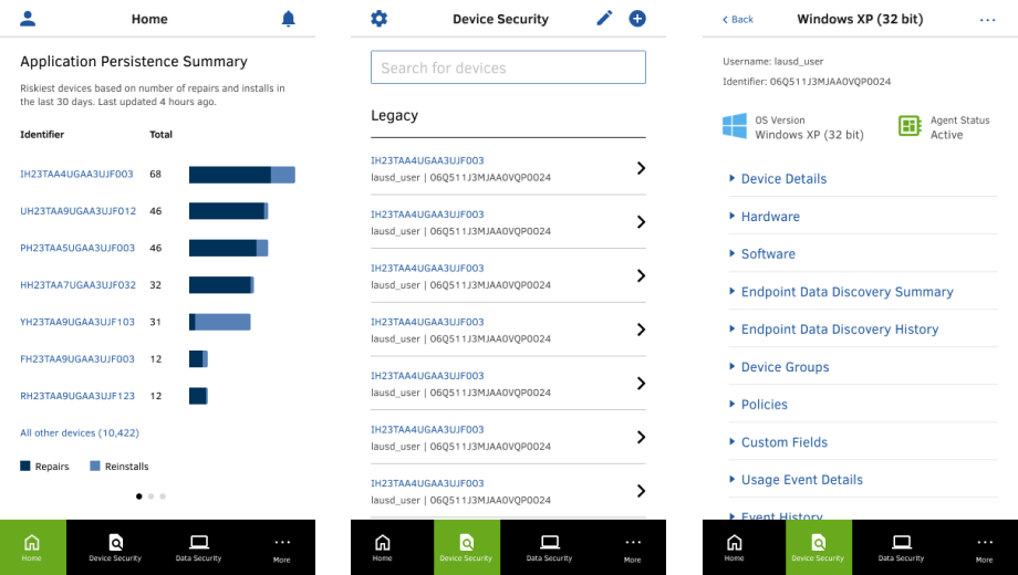 New Application Mobile Screen