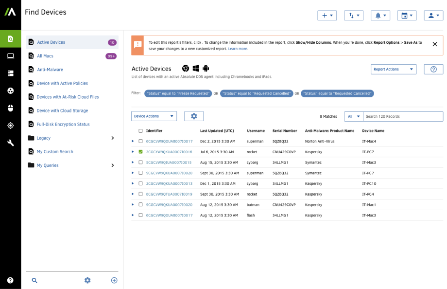 New Application Screen